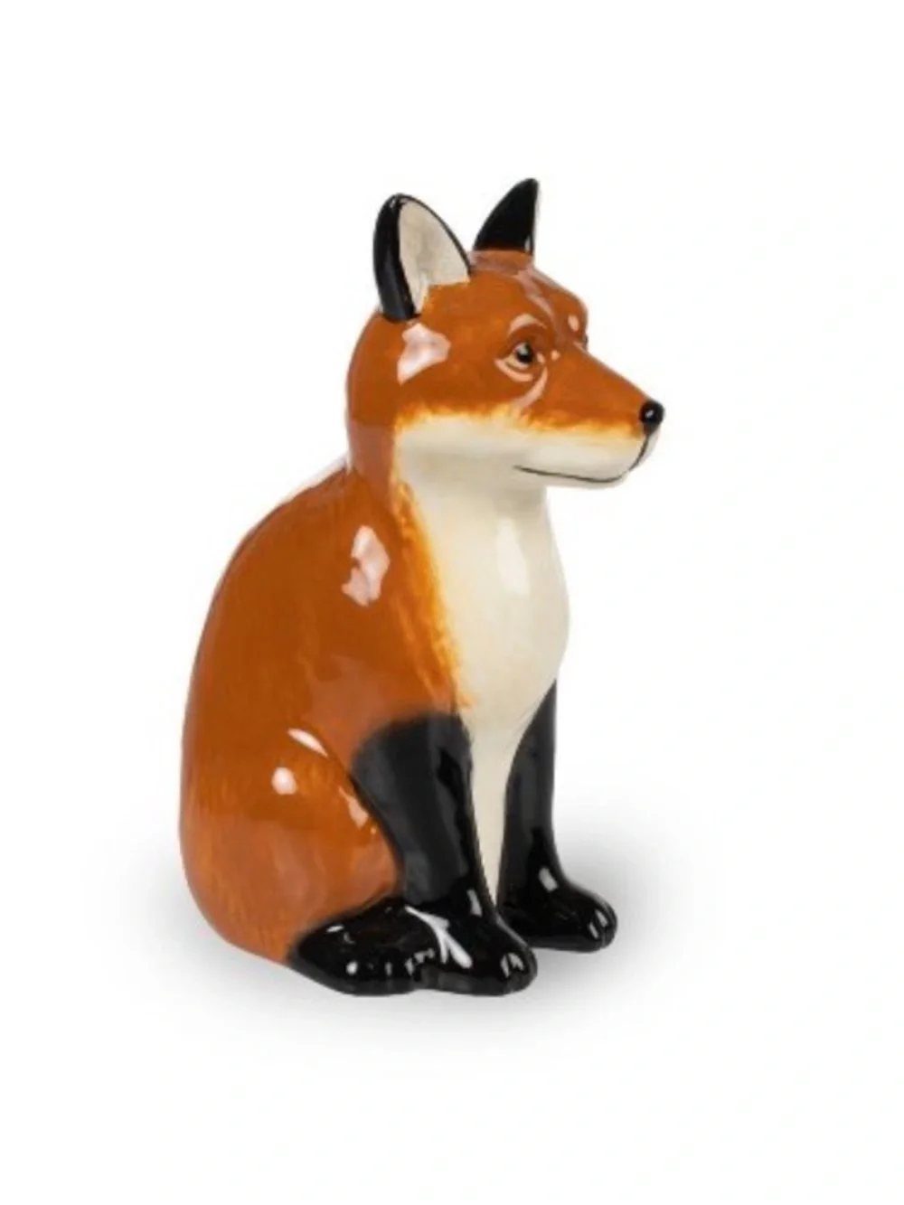 Ceramic Woodland Animal Figurines Fox, Hare & Squirel Set